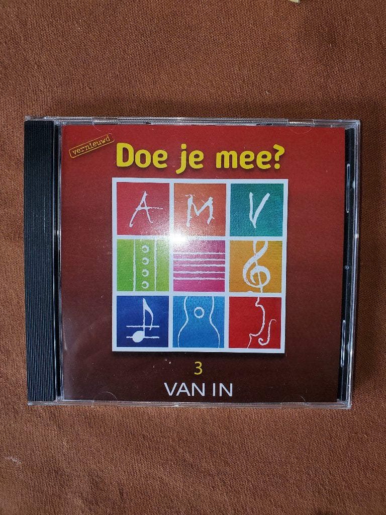 CD 3 AMV notenleer, Ophalen of Verzenden, Gebruikt