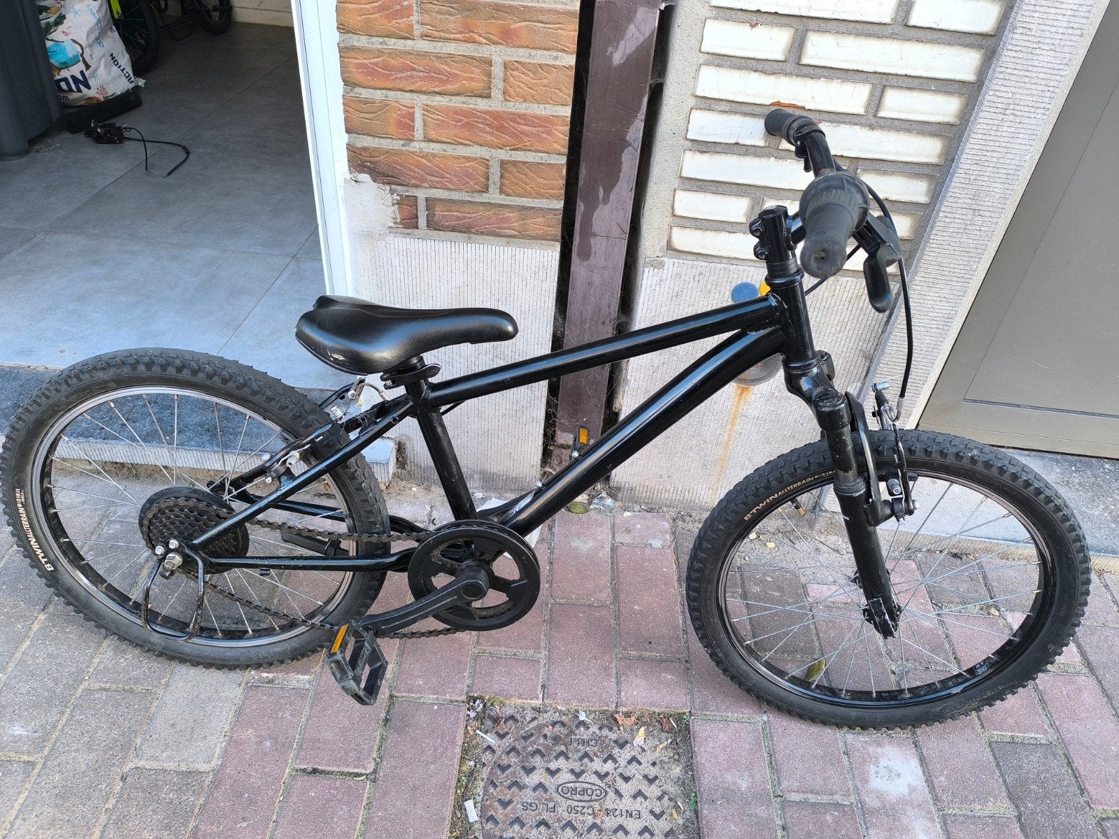 Kind fiets, Ophalen