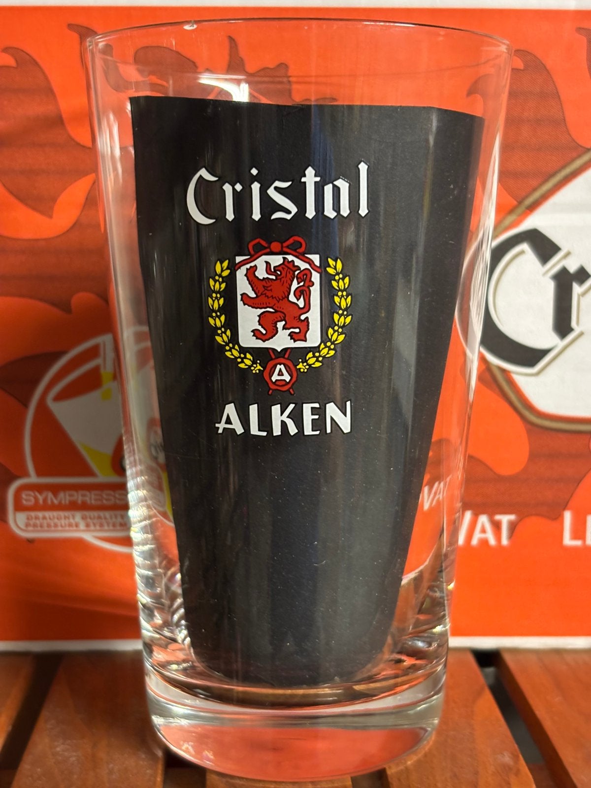 Cristal Alken 0,5L, Collections, Verres & Petits Verres, Enlèvement, Comme neuf