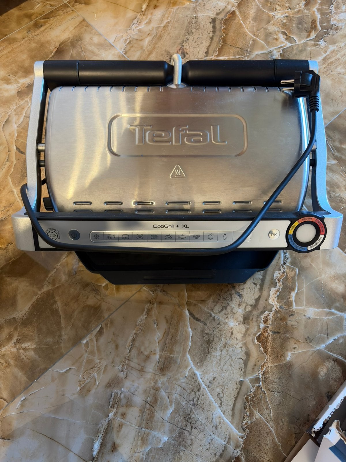 Tefal OptiGrill+ XL neuf, Elektronische apparatuur, Ophalen, Nieuw, Meer dan 8 standen