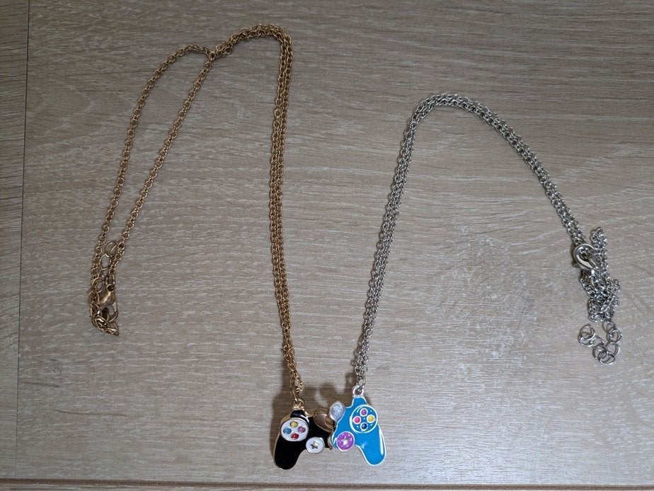 accessoires - bijoux collier d'amitié contrôleur, Handtassen en Accessoires, Kindersieraden, Ophalen, Nieuw, Ketting