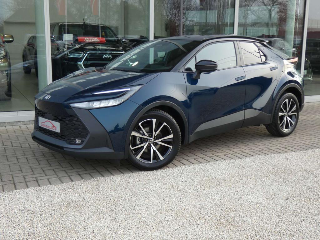 Toyota C-HR 1.8 Hybrid Teamplayer +Zetelverwarming+Dodehoek, Autos, Toyota, Achat, Entreprise, Noir, 5 portes