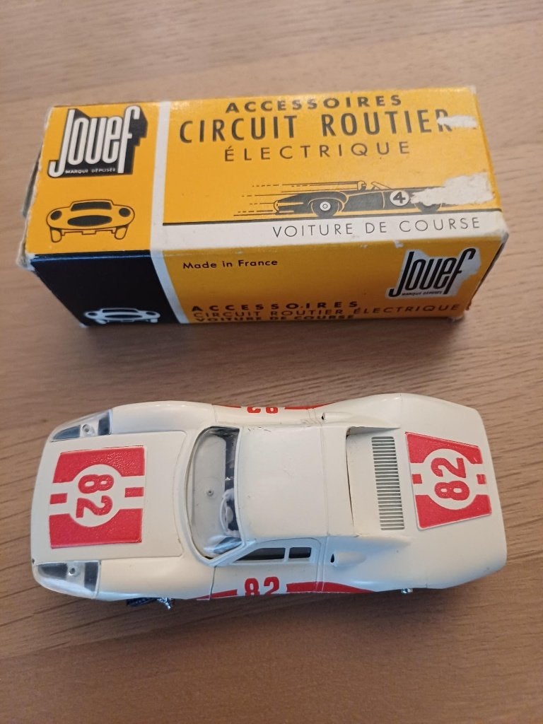elektrische speelgoedauto Porche - vintage, Enlèvement ou Envoi, Comme neuf