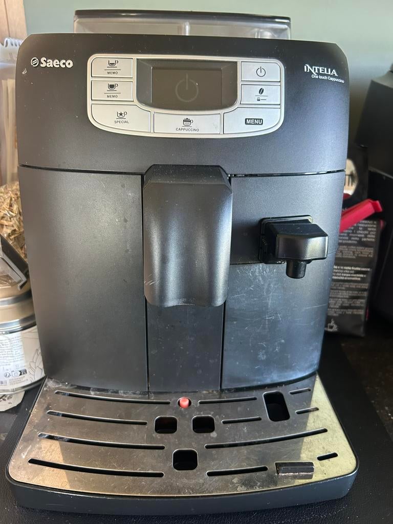 Saeco intelia koffiemachiene, Ophalen, Gebruikt, Koffiemachine, Koffiebonen