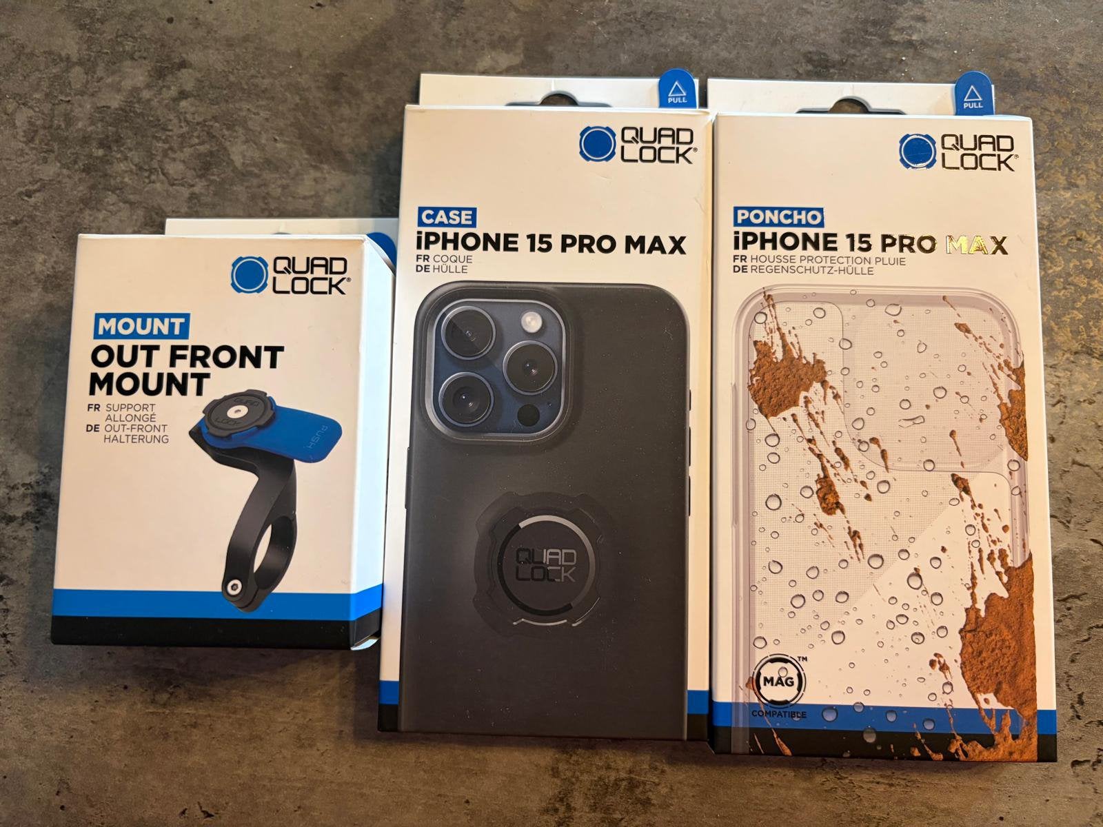 Quad lock, Ophalen, Nieuw, Quad Lock, IPhone 15 Pro Max