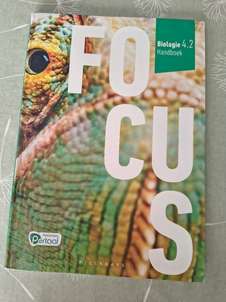 Focus Biologie 4.2 - Pelckmans, Livres, Enlèvement ou Envoi, Biologie, Utilisé, Secondaire