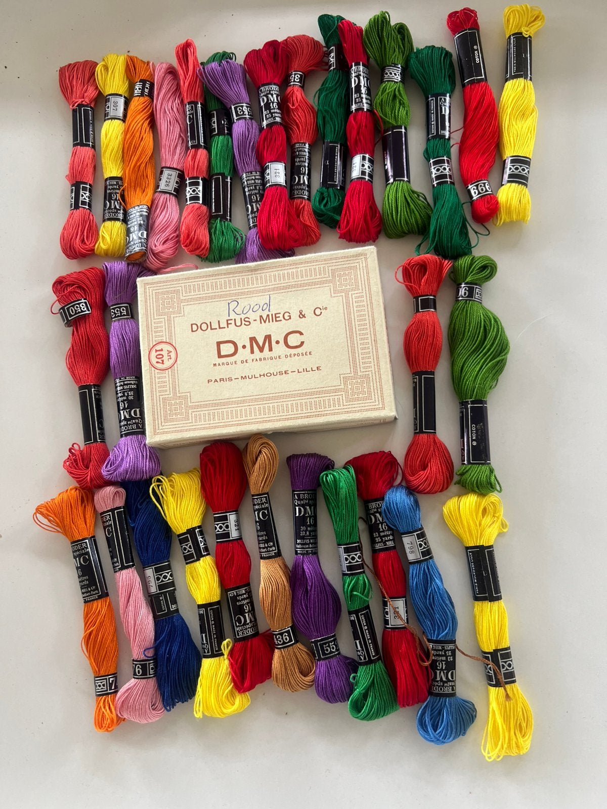Nieuw borduurgaren dmc 30, Hobby en Vrije tijd, Ophalen of Verzenden, Nieuw