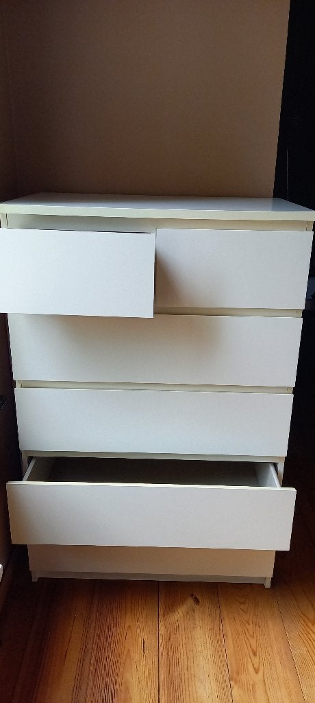 Commode 6 tiroirs, Maison & Meubles, Armoires | Commodes, 25 à 50 cm, 5 tiroirs ou plus, Comme neuf, Enlèvement