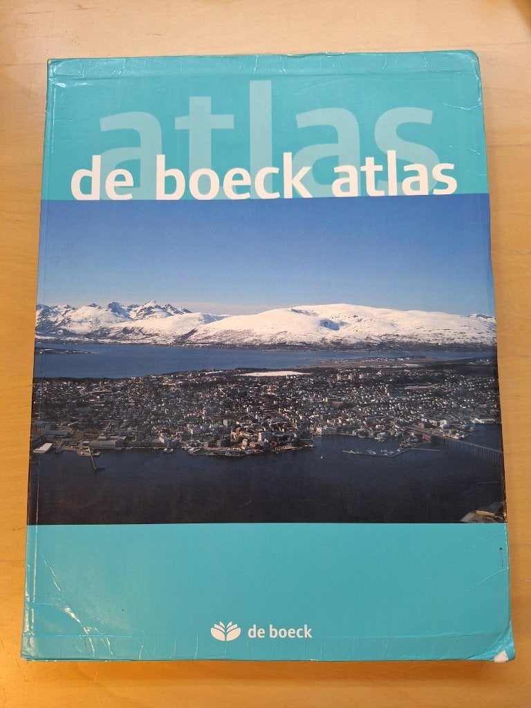 De Boeck Atlas - schoolatlas, Autres régions, Enlèvement ou Envoi, Autres atlas, 2000 à nos jours