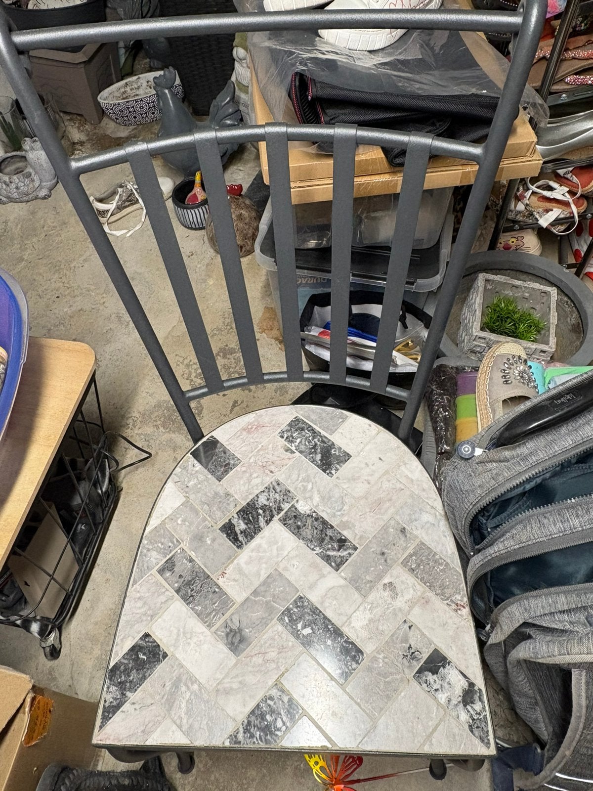 Chaise en fer forge, Enlèvement, Comme neuf