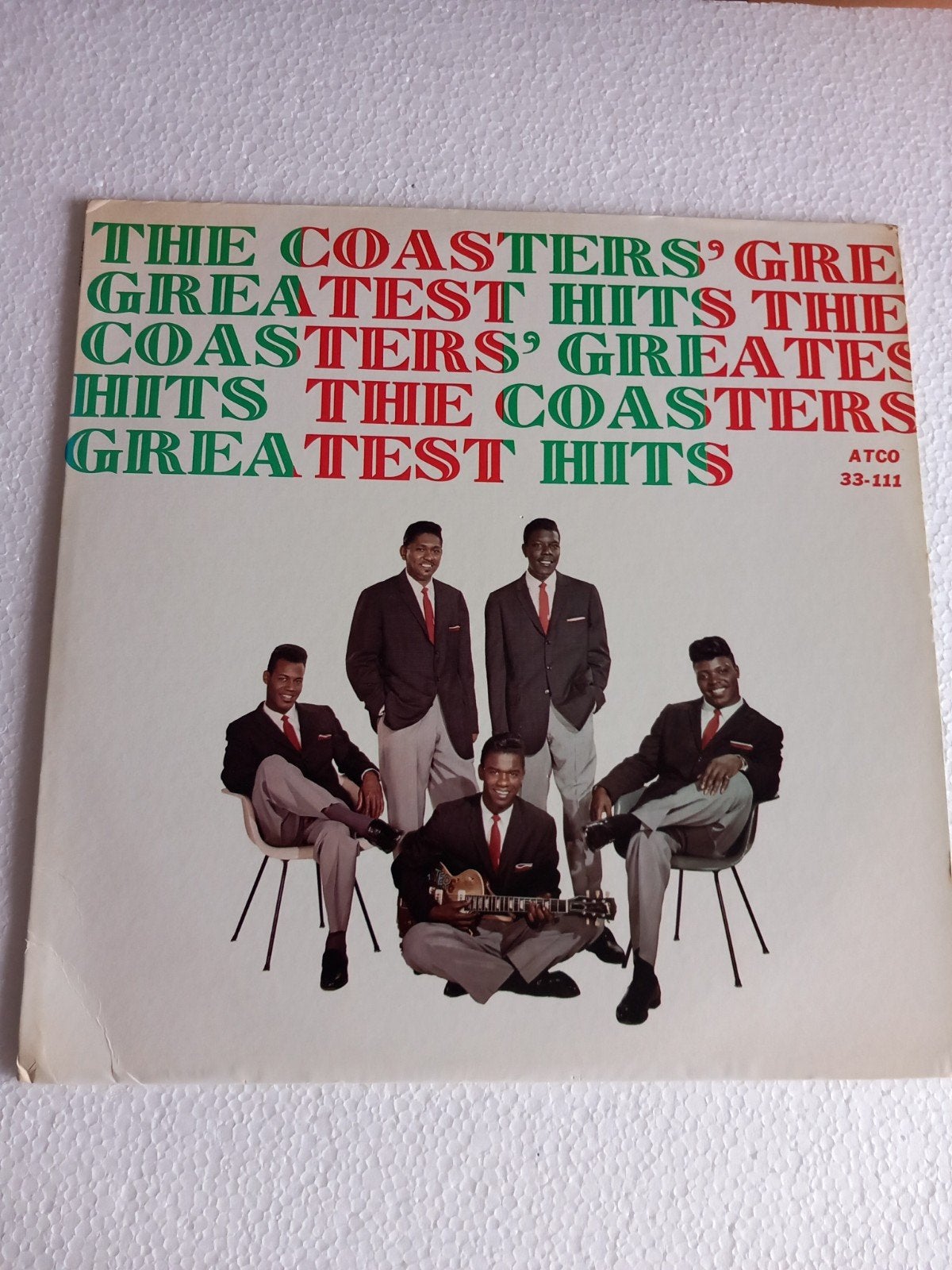 THE COASTERS.  GREATEST HITS . 60S R&B USA LP, LP