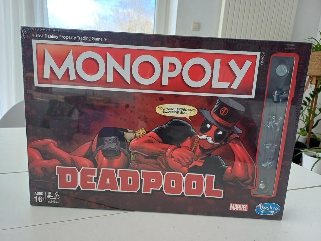Nieuwe monopoly Deadpool, Ophalen of Verzenden