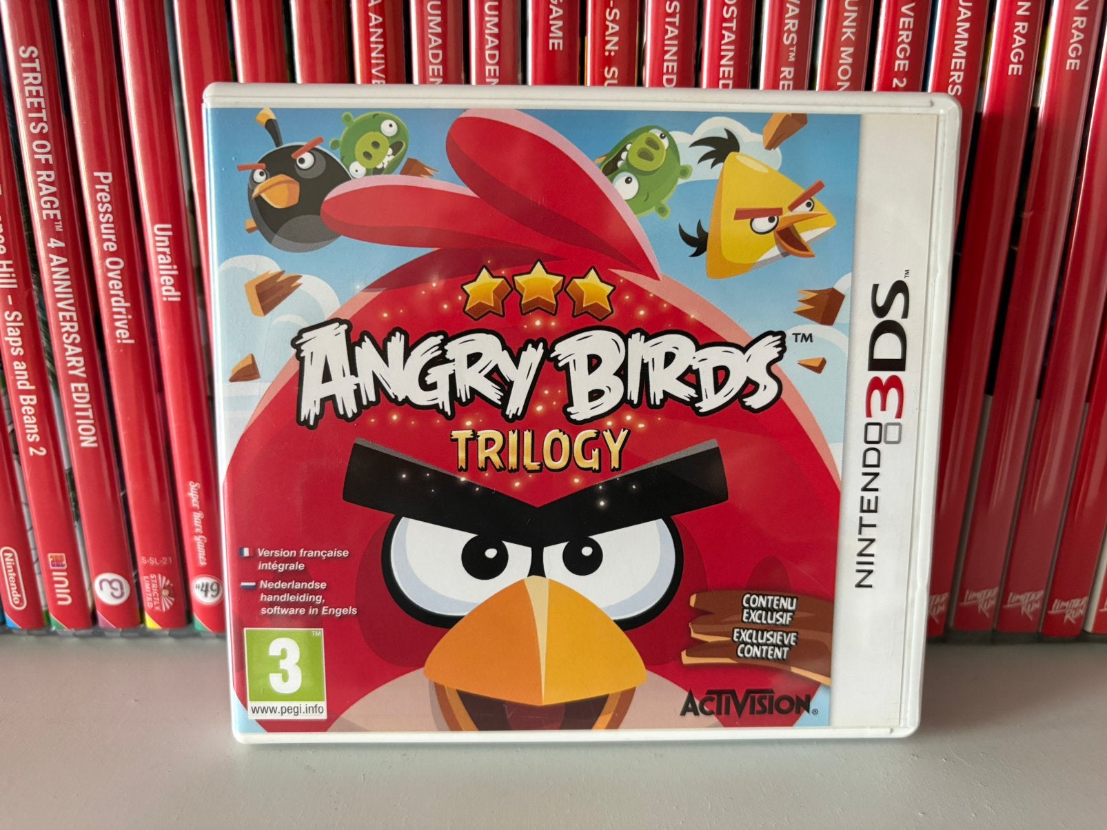 Trilogie Angry Birds (3DS), Enlèvement ou Envoi, Comme neuf, Online