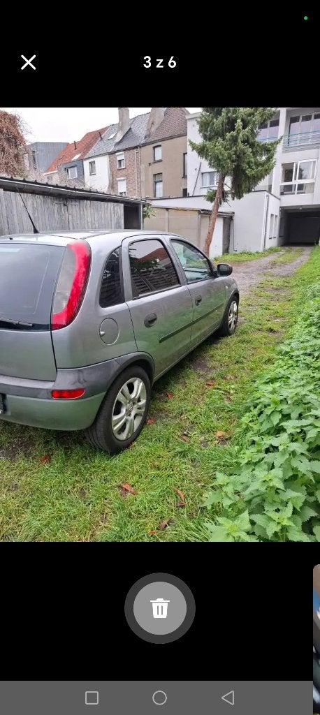 Opel Corsa, Auto's, 4 deurs, Stof, Zwart, Blauw