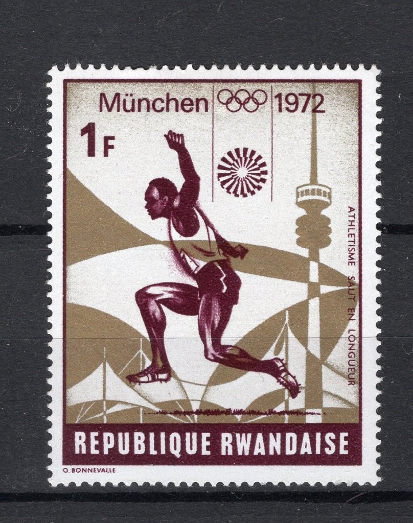 RWANDA 488 MNH 1972, Envoi, Non oblitéré, Neuf