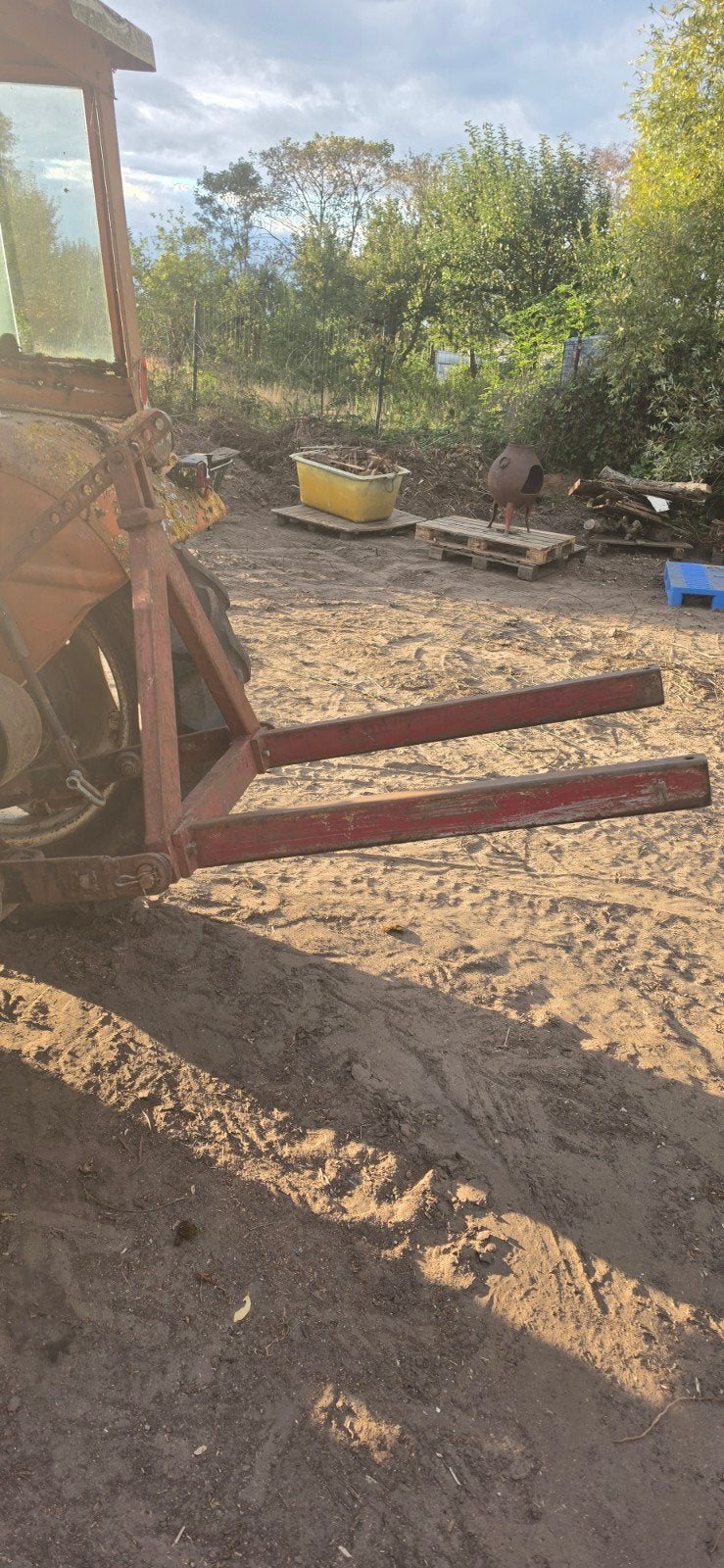 palletvork voor tractor, Zakelijke goederen, Ophalen