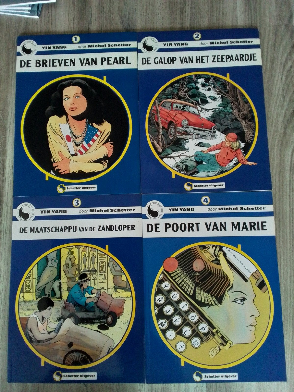 Yin yang compleet 4 x sc, Livres, BD, Enlèvement ou Envoi, Comme neuf