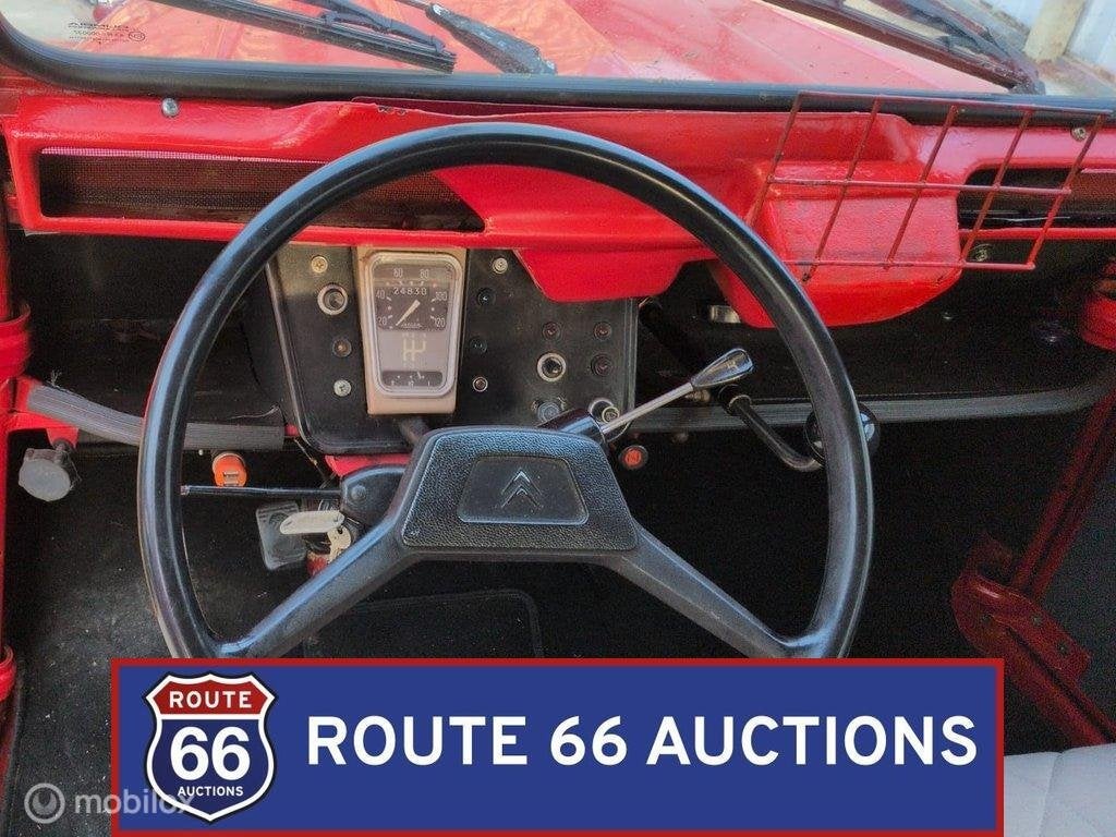 Citroën 2CV6 Special | 1984 | Route 66 Auctions, Auto's, Citroën, Zwart, Bedrijf, Handgeschakeld
