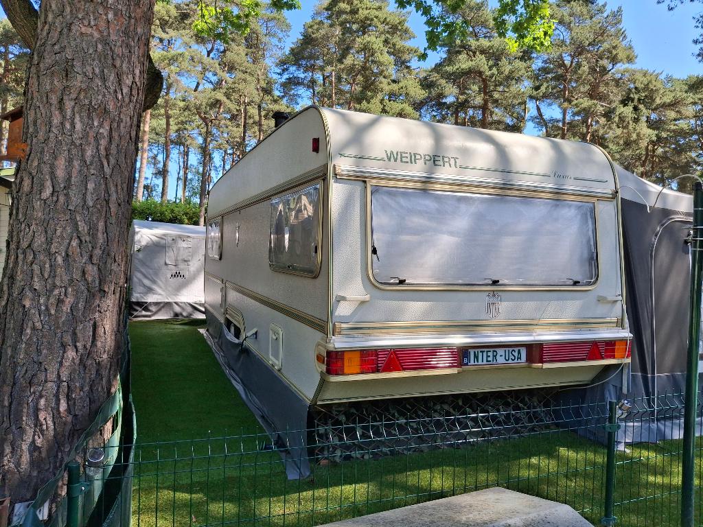 weippert 650 lux  BUITENKANS, Caravanes & Camping, Caravanes, Particulier, jusqu'à 4, Banquette en rond, Tabbert, Coin salon convertible
