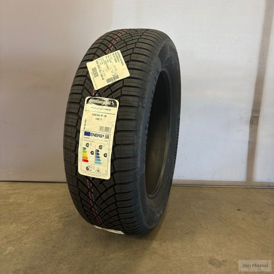 Continental AllSeasonContact 235/60/R18 103T, 18 inch, Gebruikt, -, -