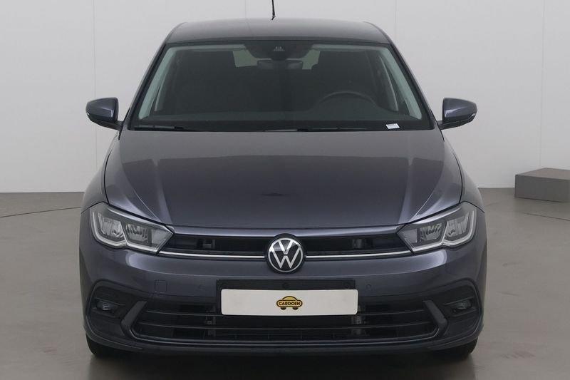 Volkswagen Polo 1.0 TSI Life 115 AT, Auto's, Volkswagen, Automaat, Gebruikt, Overige bekleding, Parkeersensor