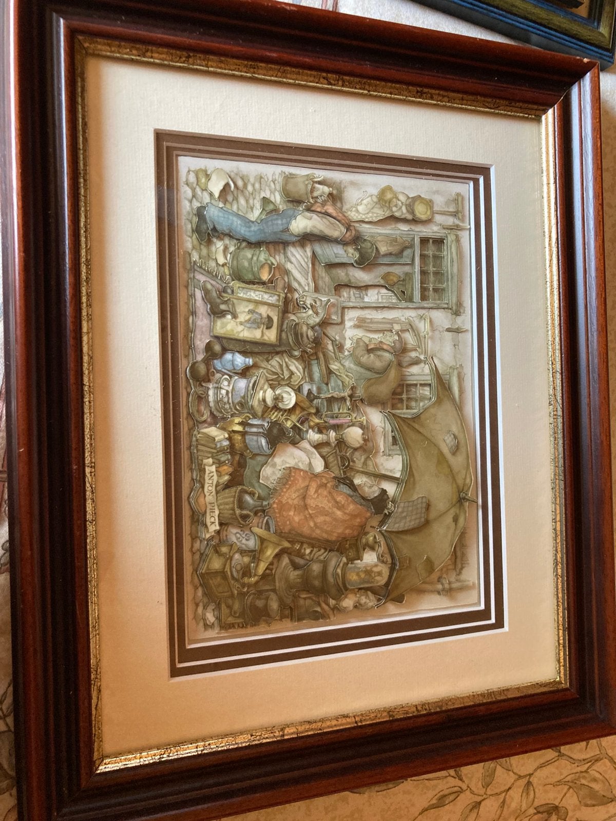 Kader 3 D Anton Pieck, Ophalen