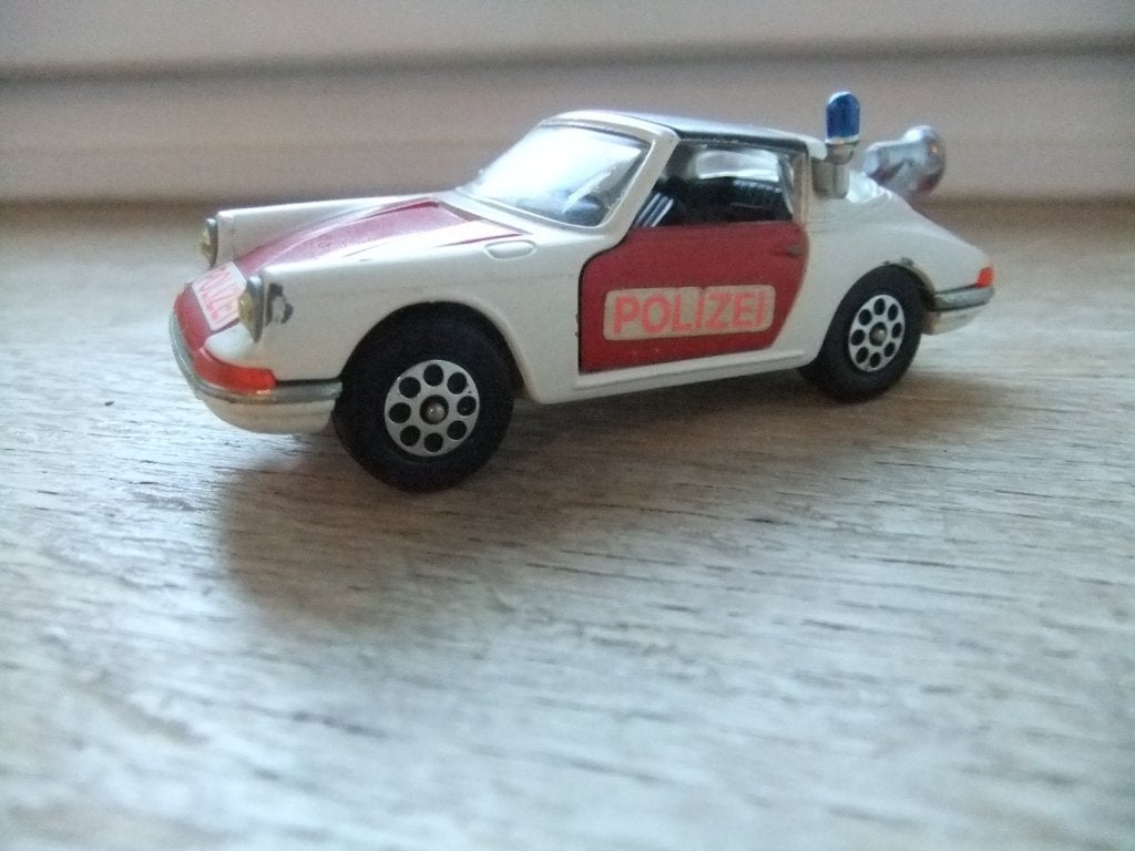 Corgi Toys - Porsche Targa 911 S Polizei, Enlèvement ou Envoi, Utilisé, Voiture, Corgi
