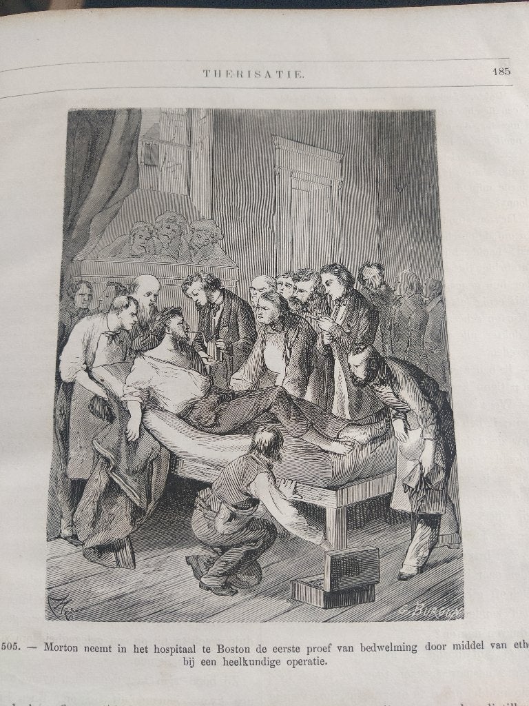 boek: uit de natuurwetenschap//Louis Figuier - 1879- NL, Ophalen of Verzenden