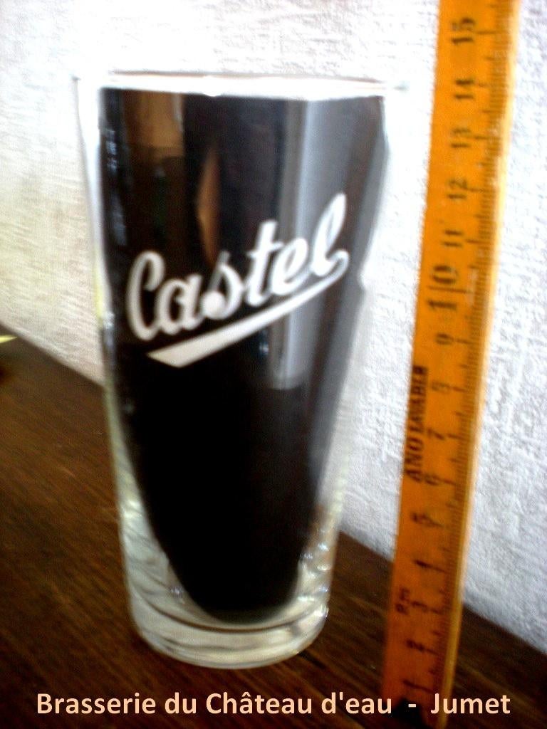 CASTEL  (Château d'eau à Jumet), Enlèvement ou Envoi, Comme neuf, Verre ou Verres