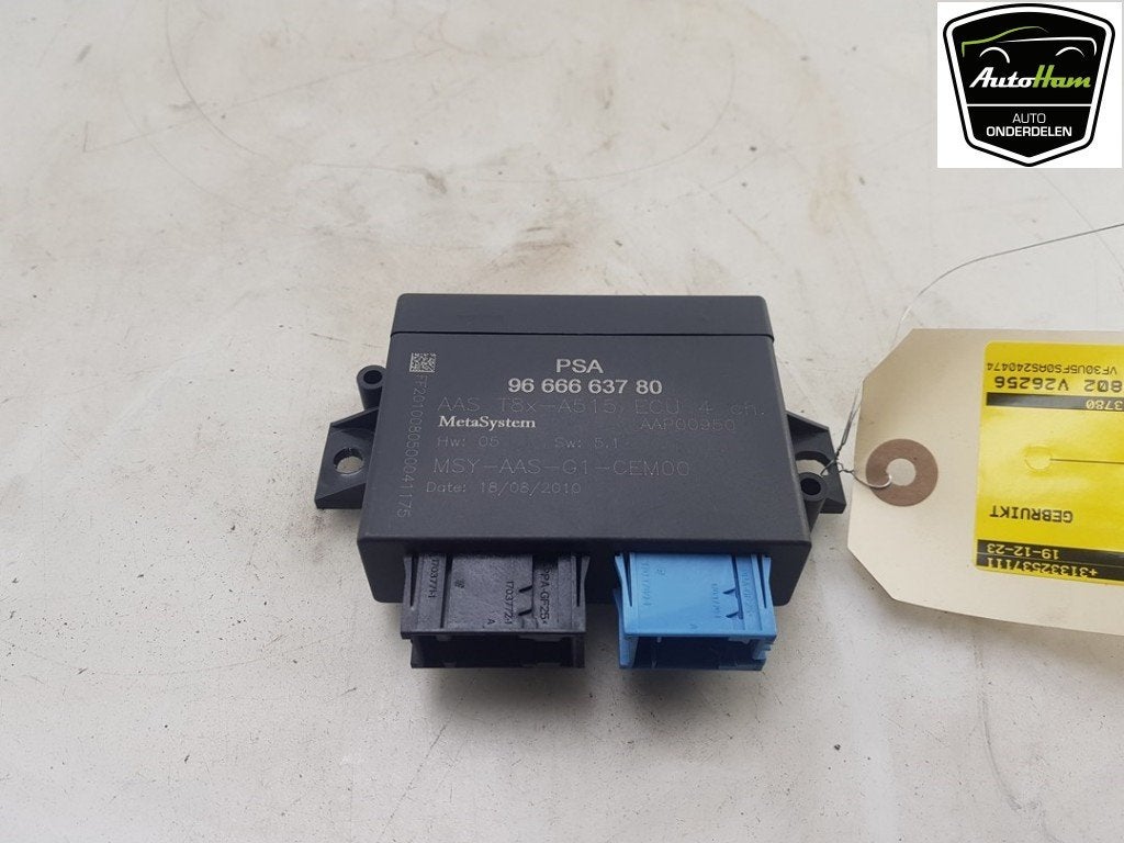 ORDINATEUR AIDE AU STATIONNEMENT Peugeot 3008 I (0U / HU), Kontakt-peugeot@peugeot.com, Utilisé, Peugeot Deutschland GmbH, Bahnhofsplatz
65423  Rüsselsheim, DE