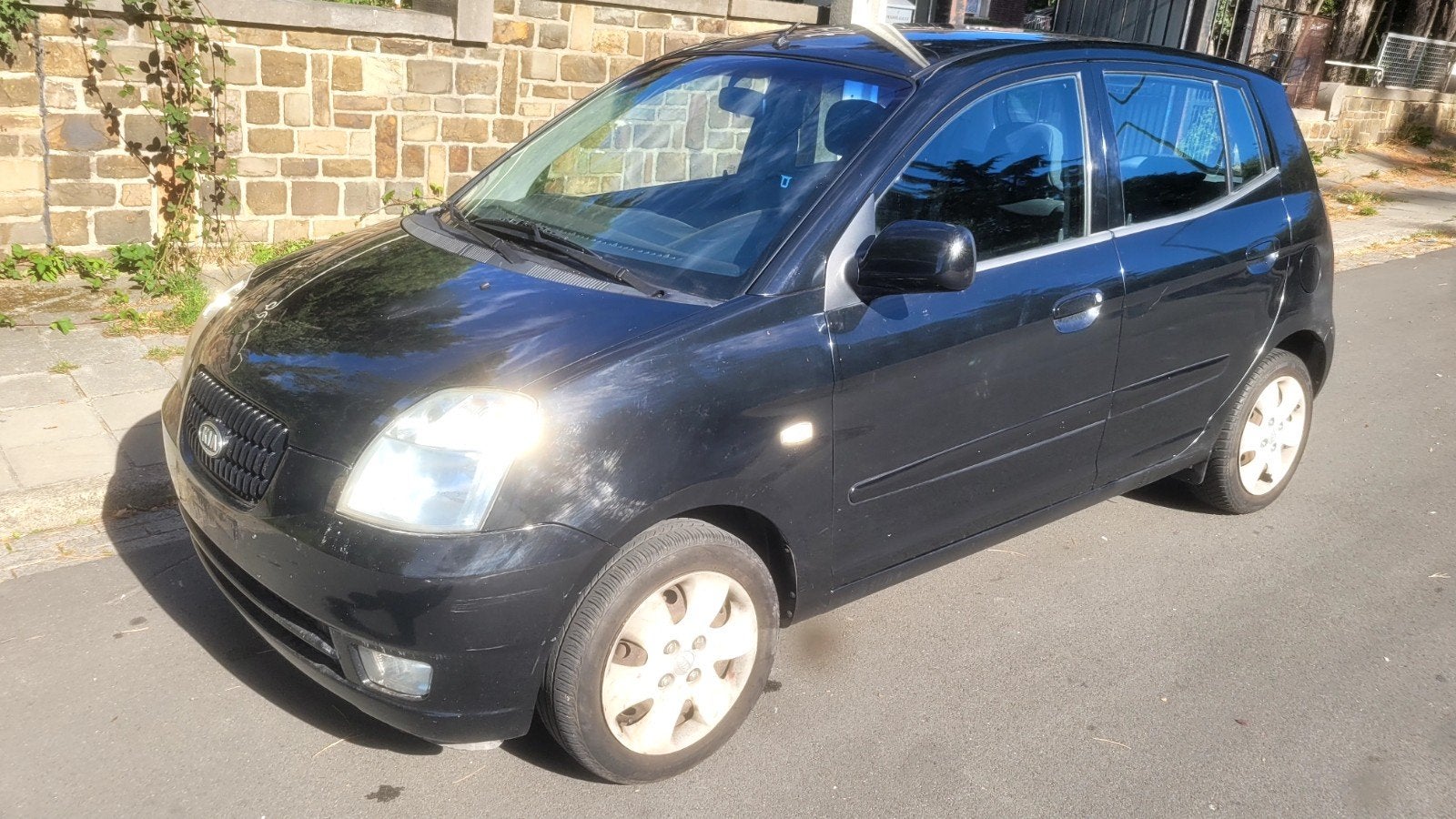 KIA PICANTO 05+1.0ES+AIRCO +CTOK +FEUILLE ROSE À 1299EU, Achat, Entreprise, Boîte manuelle, USB