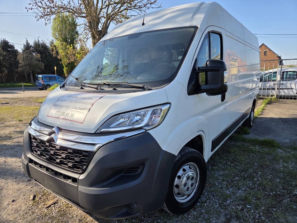 Citroen Jumper L3h2 2016 2.2hdi 130cv 6vitesses Gps Airco., Entreprise, 3 places, Boîte manuelle, Autre carrosserie
