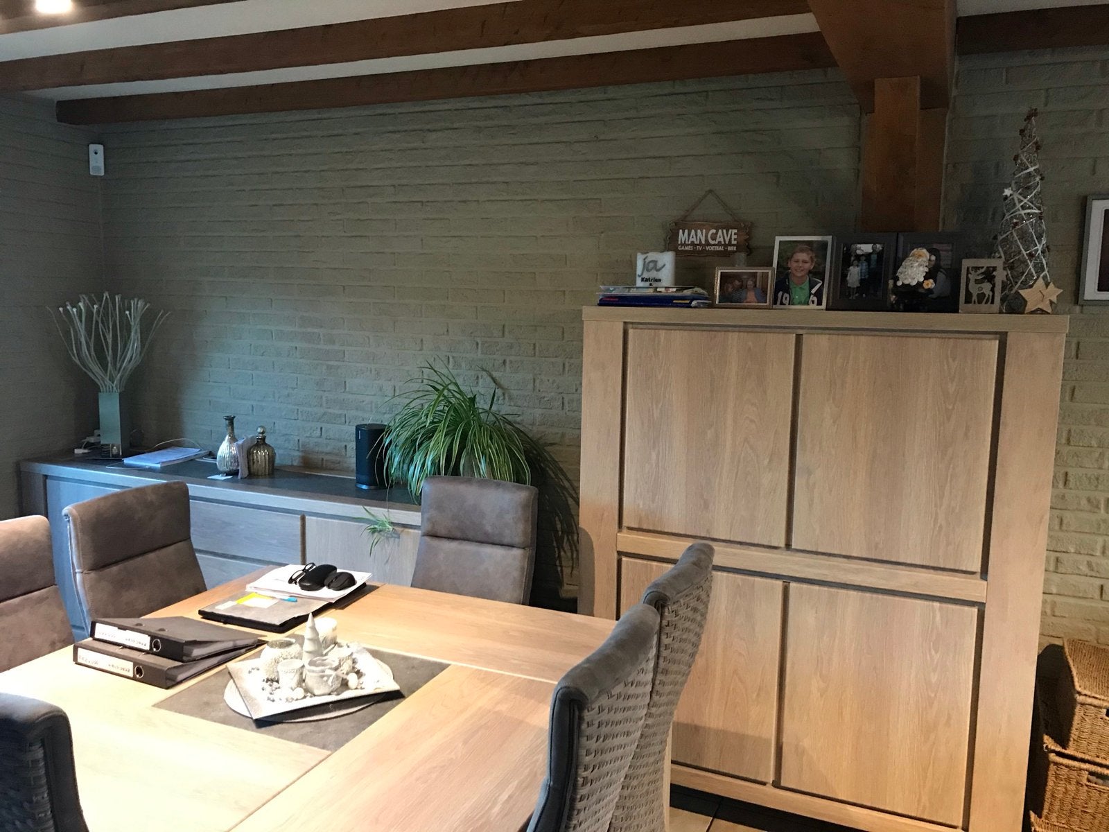 salle à manger, Enlèvement, Utilisé, 4 à 6 chaises