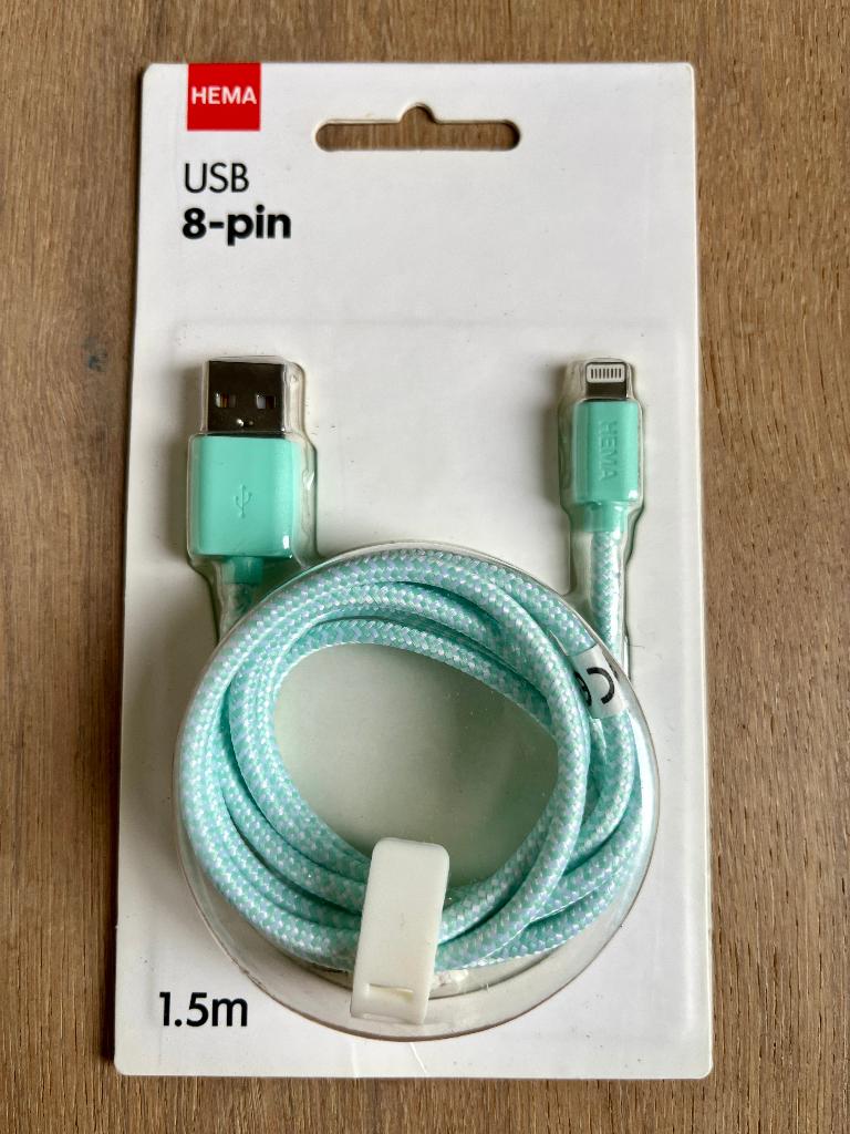 Nieuwe iPhone kabel 1,5m, Ophalen, Nieuw
