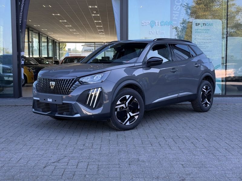Peugeot 2008 Allure 1.2T 100pk *Navi*CarPlay*Camera*, Achat, Entreprise, Boîte manuelle, Noir