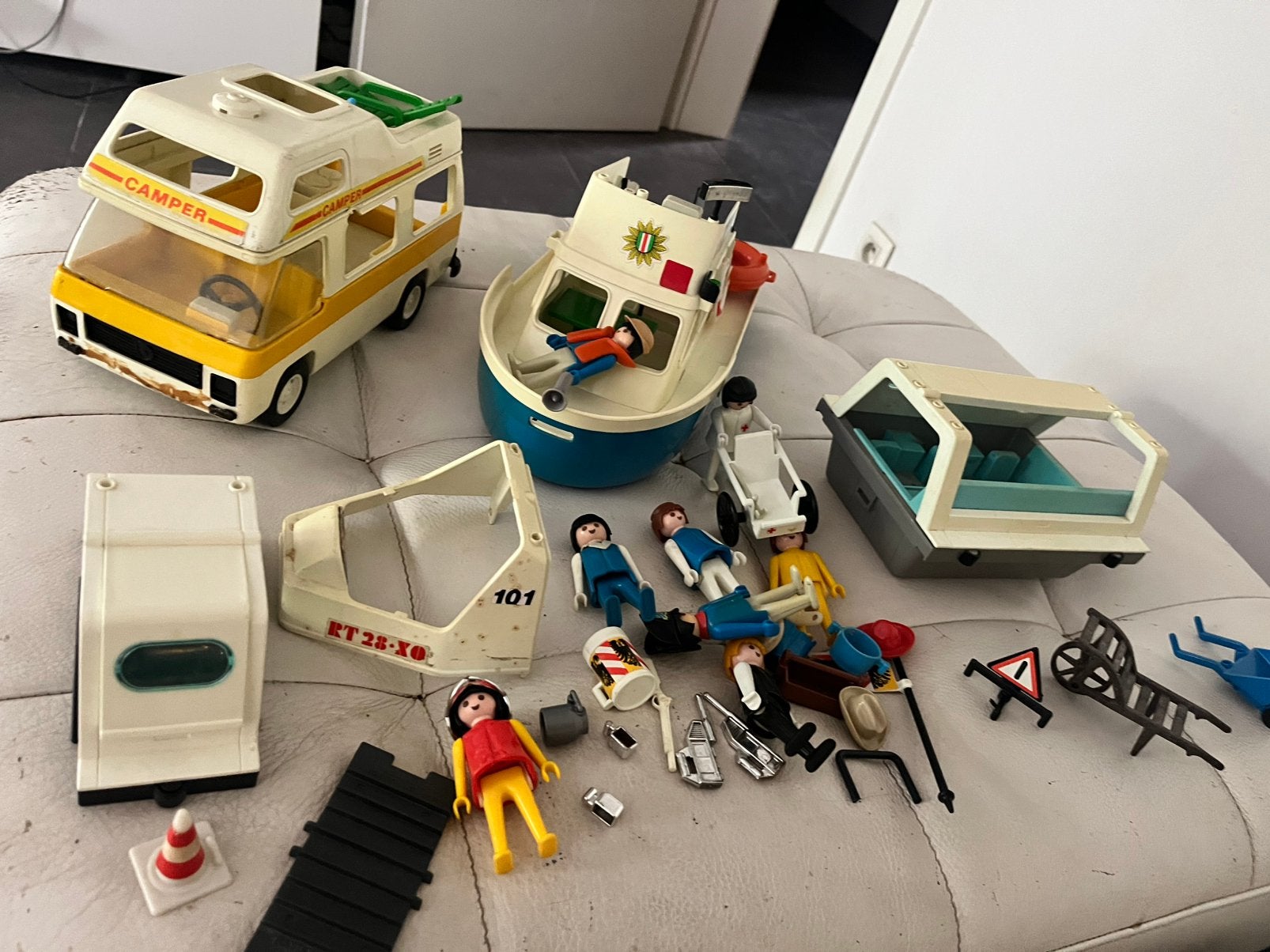 Playmobil vintage lot, Enlèvement ou Envoi, Comme neuf, Bateau