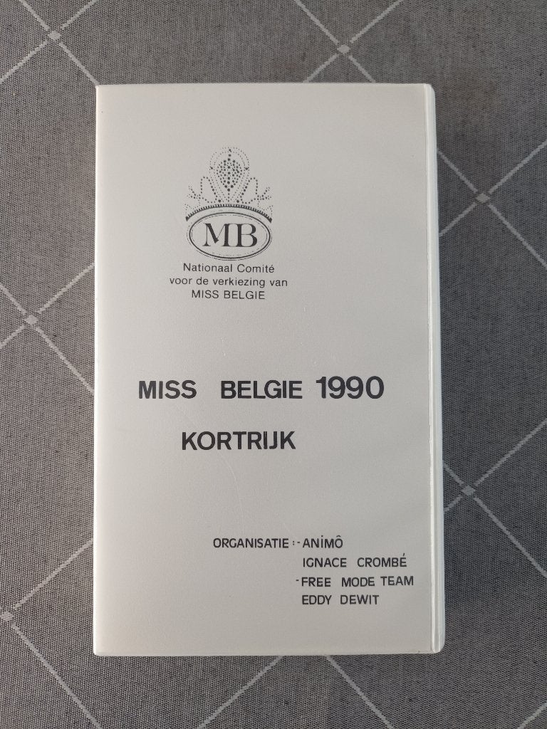 Miss België 1990 - Kortrijk, Alle leeftijden, Verzenden, Zo goed als nieuw, Documentaire