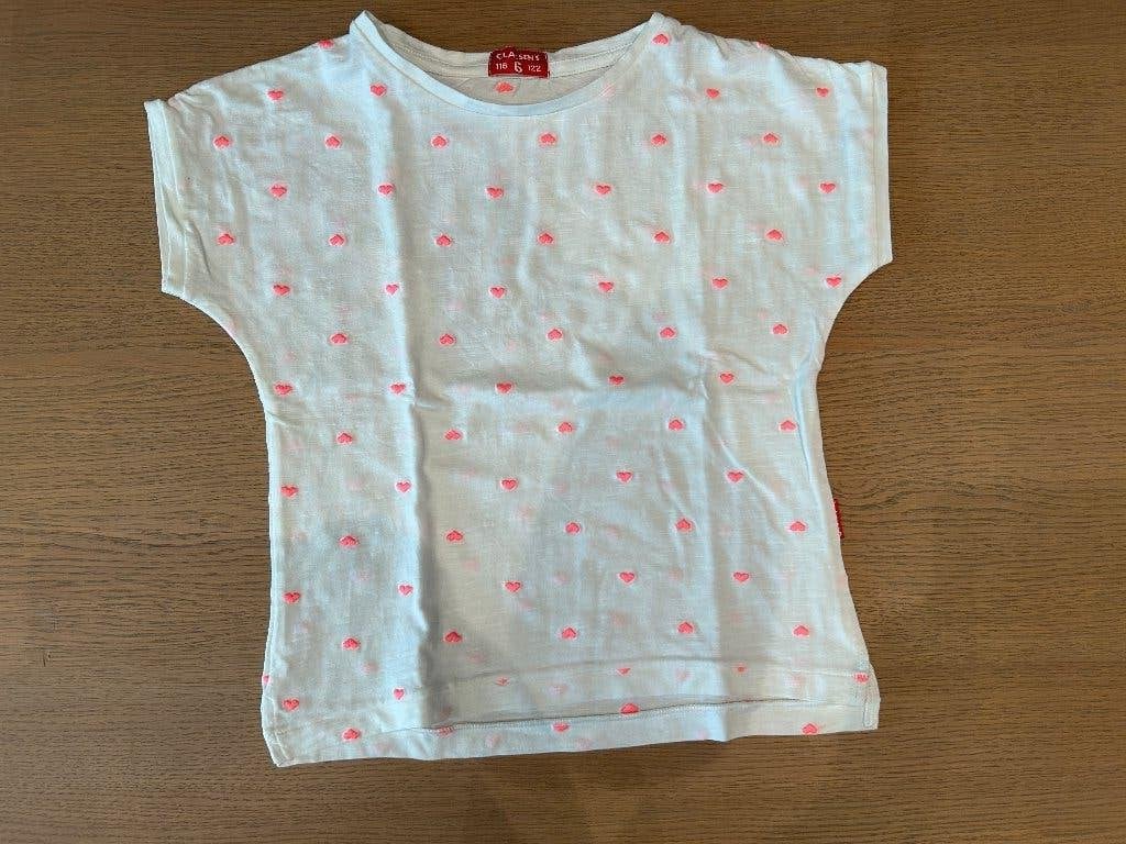 Claesens t-shirt meisje 116 - 6 jaar, Enfants & Bébés, Vêtements enfant | Taille 116, Enlèvement ou Envoi, Chemise ou À manches longues