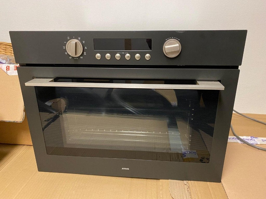 OVEN ATAG ZWART ( 45 cm hoog ), Elektronische apparatuur, Ophalen, 45 tot 50 cm, Oven, Hete lucht