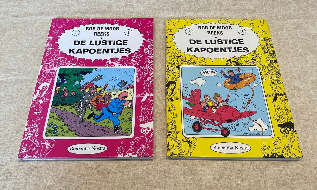 Bob De Moor reeks 1 - 6 compleet, Boeken, Complete serie of reeks, Ophalen of Verzenden, Gelezen