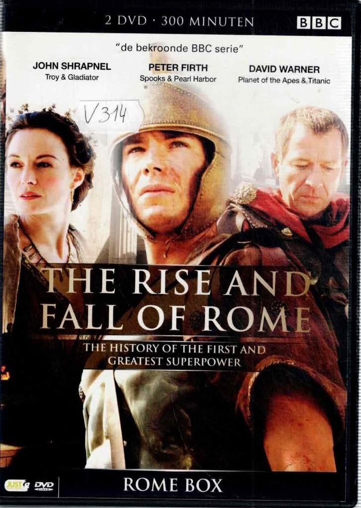 dvd  /  the rise and fall of rome, Ophalen of Verzenden, Zo goed als nieuw