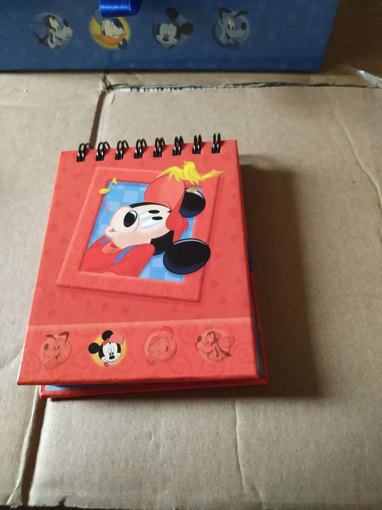 disney nota blokjes mickey of pluto uit te kiezen, Ophalen of Verzenden