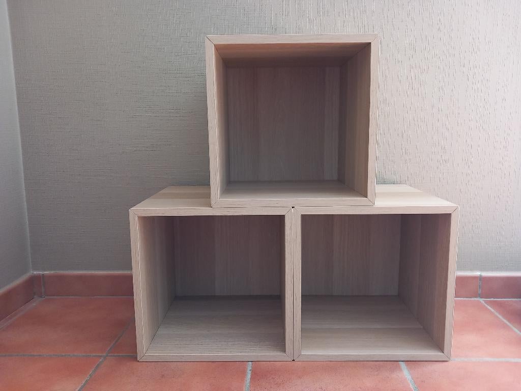 3 casiers/étagères modulables à suspendre, Enlèvement, Comme neuf