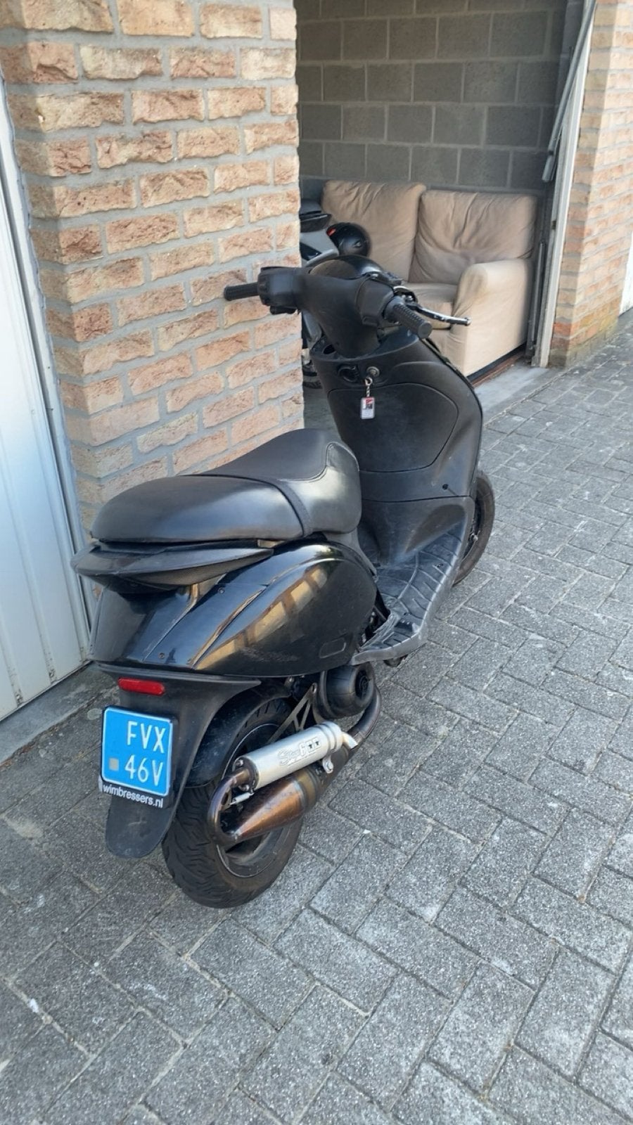 Zip 50 cc 2 takt a klasse, Ophalen, Zip, Zo goed als nieuw, 50 cc