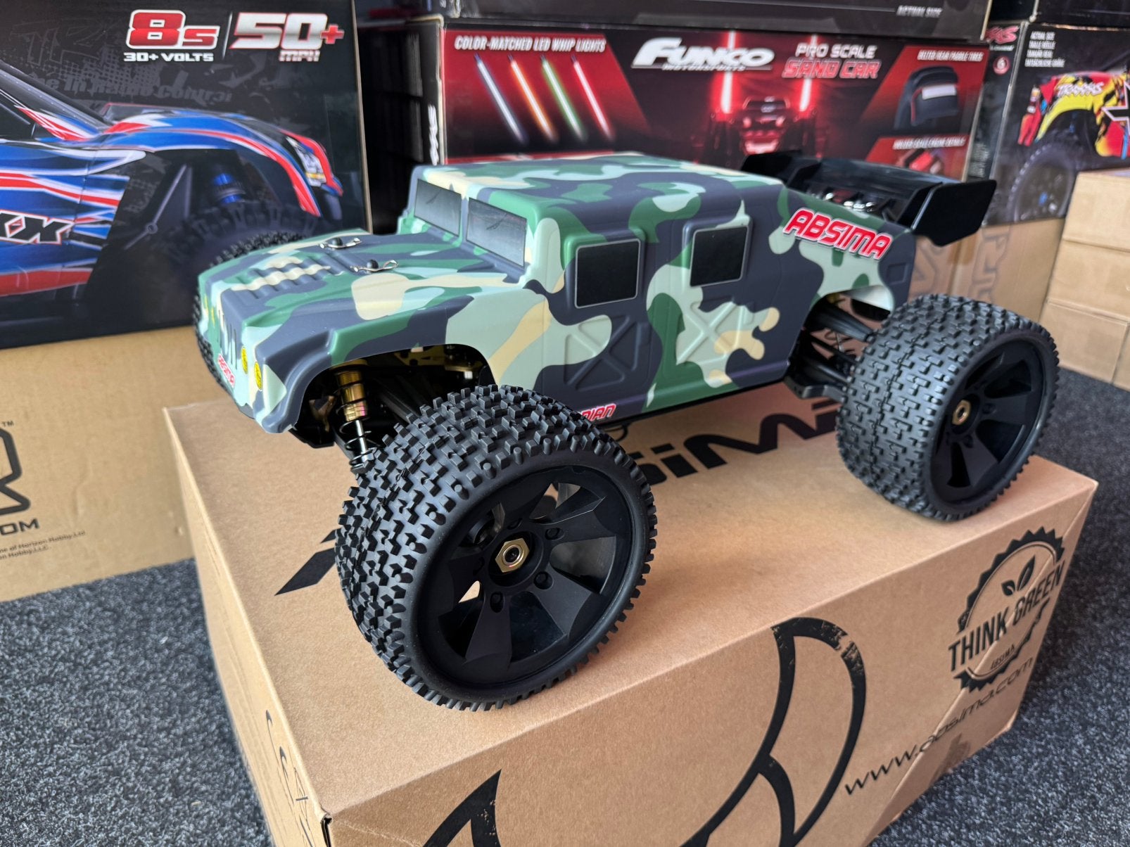Absima 1/8 Truggy 4s Nieuw, Enlèvement ou Envoi, Comme neuf