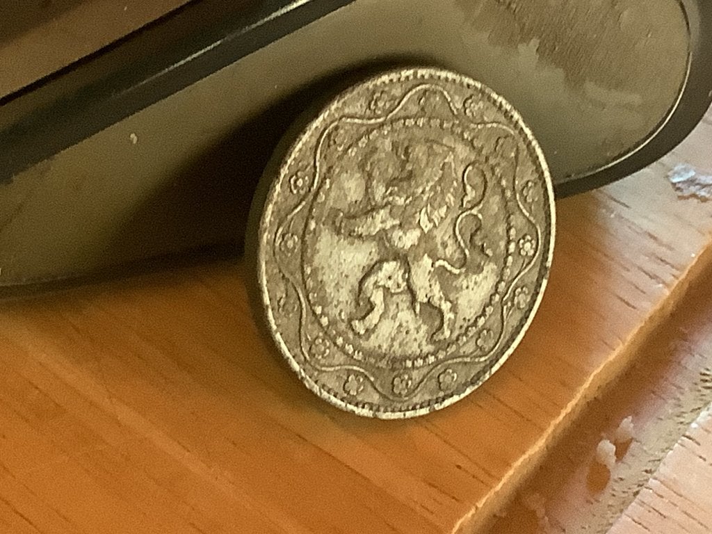 25 cent 1917 België, Ophalen of Verzenden, Overig, Losse munt