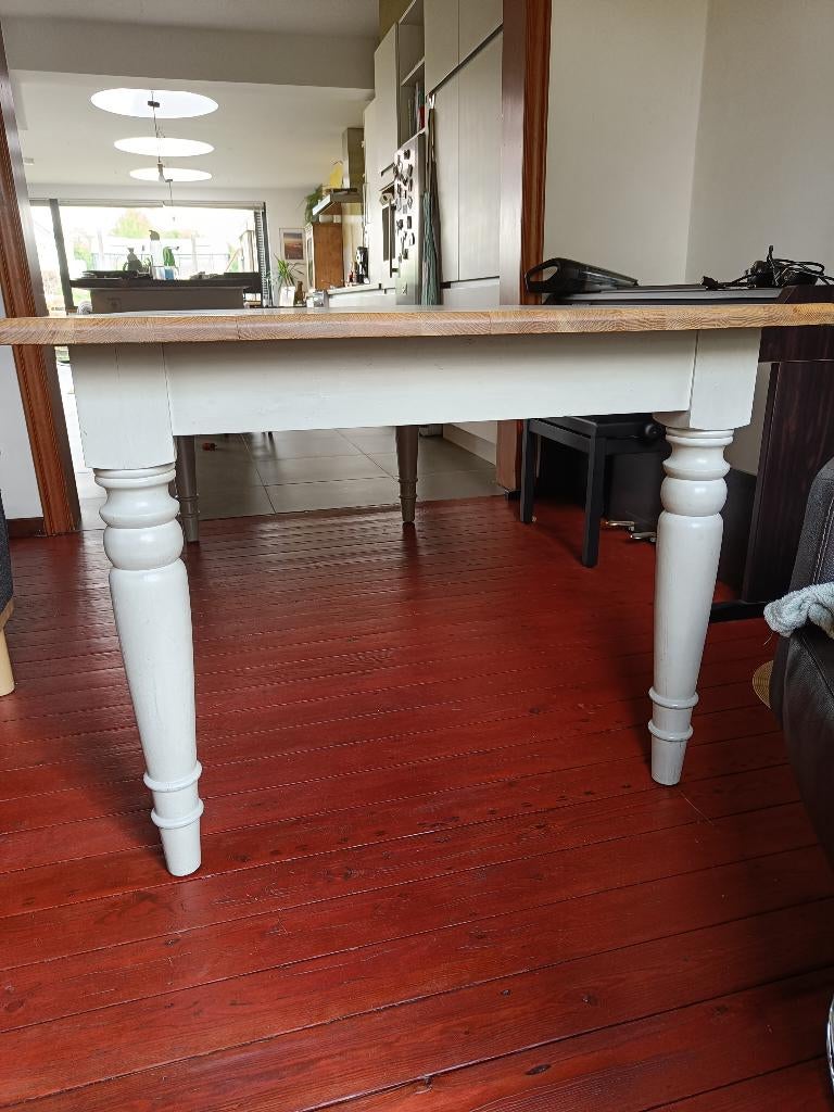 Belle table en bois, Maison & Meubles, Tables | Tables à manger, Utilisé, 50 à 100 cm, 150 à 200 cm, Cinq personnes ou plus, Rectangulaire