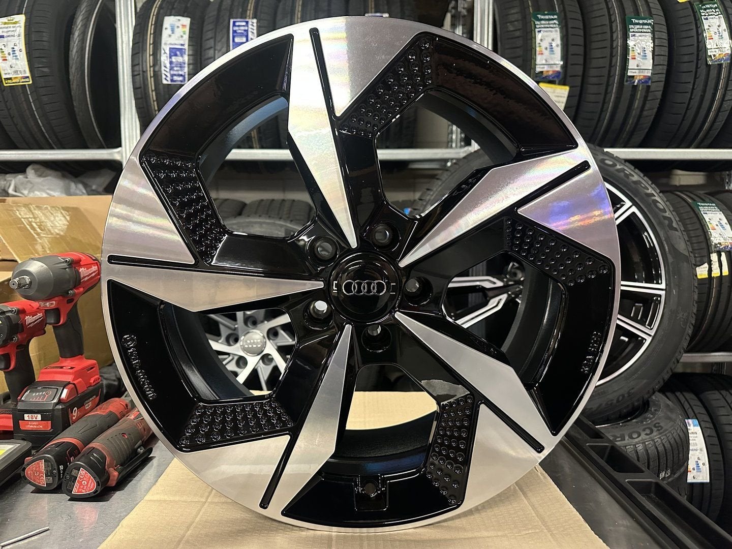 NIEUW 19inch Audi VW Seat Skoda BMW Rotor Style Velgen 5x112, Neuf, Pneus et Jantes, Véhicule de tourisme, -
