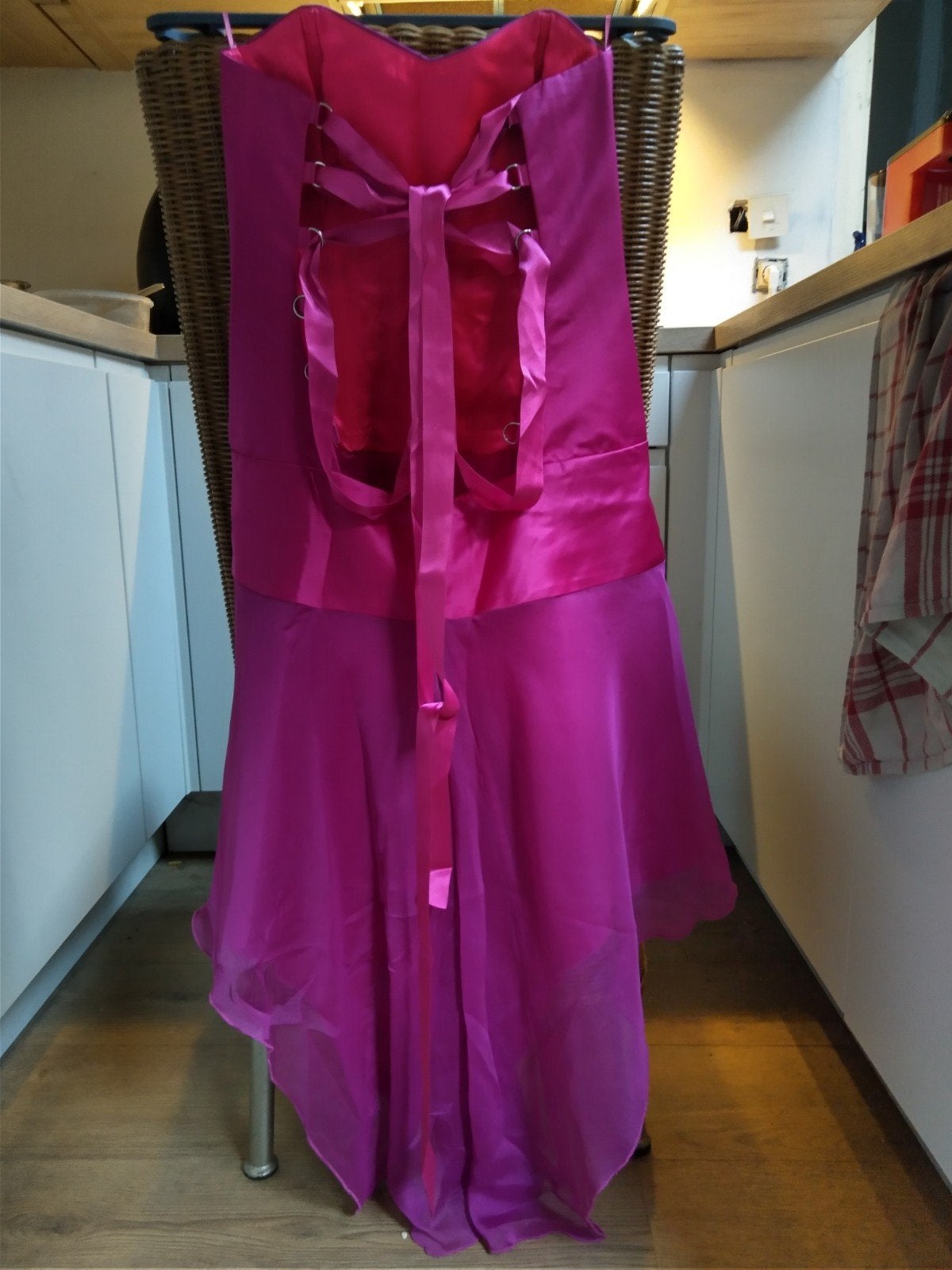 Roze avondjurk, Kleding | Dames, Galajurk, Nieuw, Ophalen of Verzenden, Roze