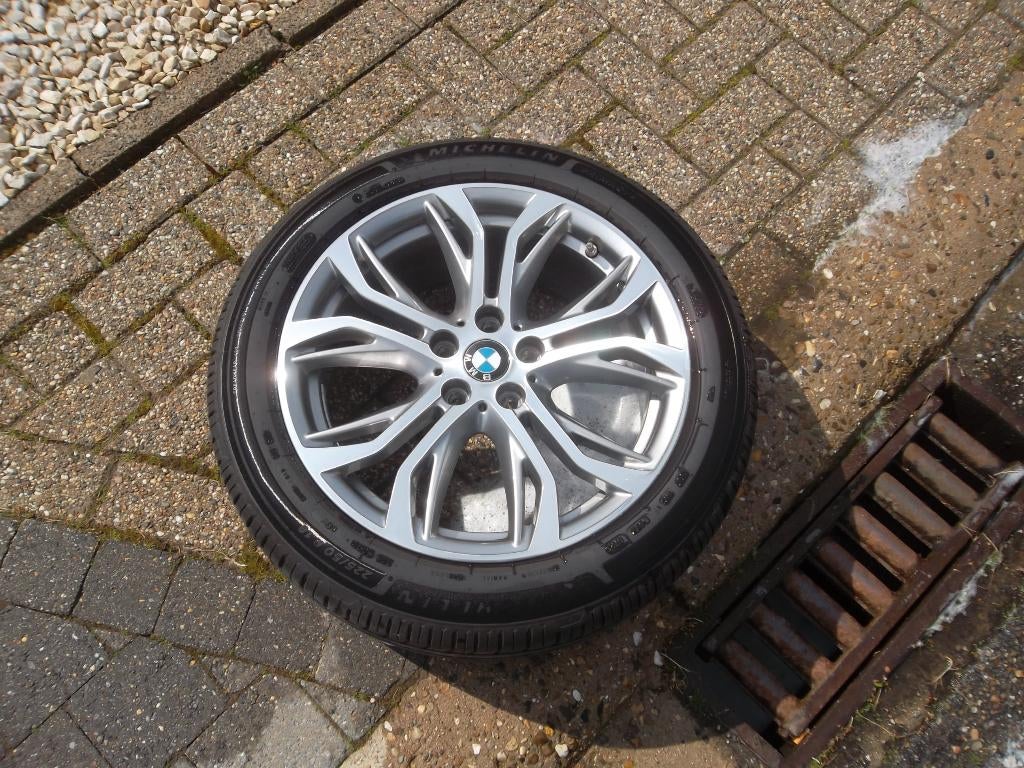 BMW X1 VELGEN NIEUWSTAAT 18 5x112, Ophalen, Zomerbanden, Velg(en)